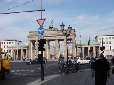 Brandenburg gate.