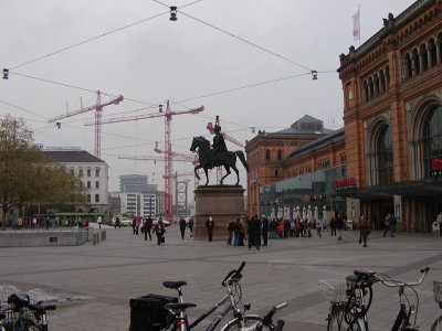 Hannover, railway station