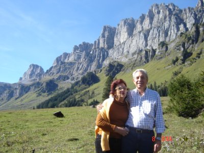 2006: October, parents in Switzerland