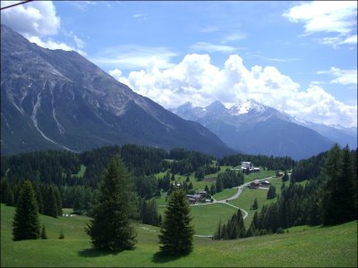 2007: July, Switzerland - hiking around Lenzerheide