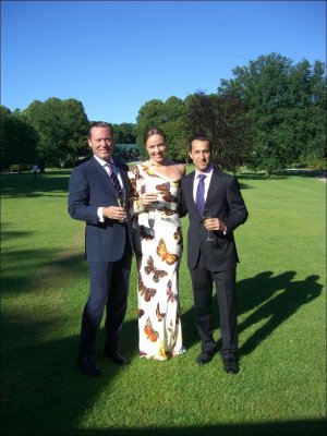  2007: July, Sweden, Christina and Johnny's wedding