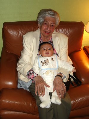 Nico y la bisabuela Maita