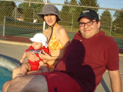 En la piscina - Labor Day