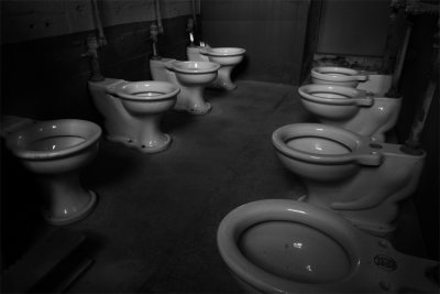 Guardhouse toilets