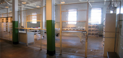 Clothing-issue-room-panorama