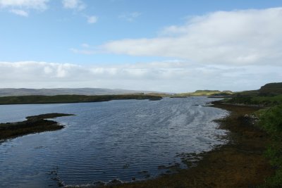 View of the loch from Dunvegan Castle, Isle of Skye
