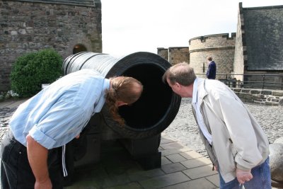 Edinburgh Castle. Mons Meg
