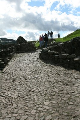 Castle Urquhart paving stones