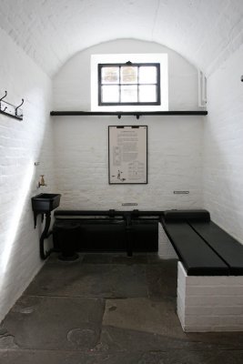Edinburgh Castle military prison cell