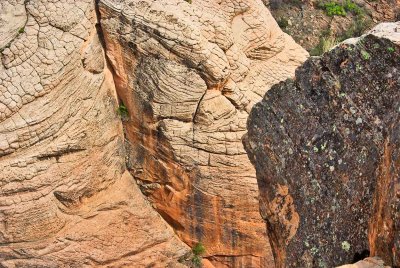 Elephant Skin Rock in south western Utah - Near St. George