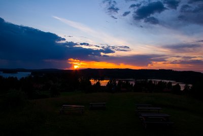 Sunset At Lake Kttbosjn