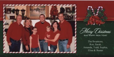 Ronnie and Sarah Love Swanton's family in their beautiful new home in Springdale Ark.