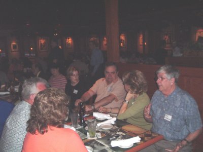 L-R Larry Diamond, Lynn Pepper, Becky and Dave Greenwood, Judy and Tommy Schwendimann