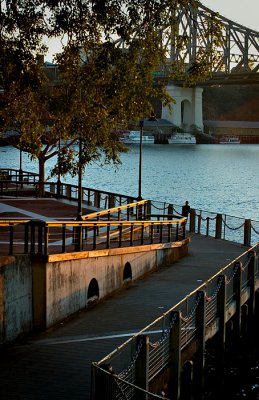 Morning River Walk