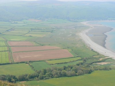 Fields near Porlock Weir