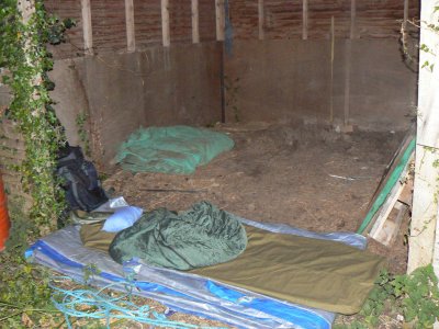 Camp site at Woolacombe