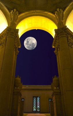 Moon Over San Francisco