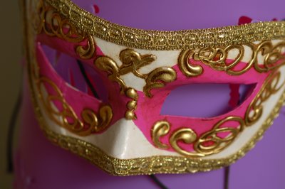 the pink mask