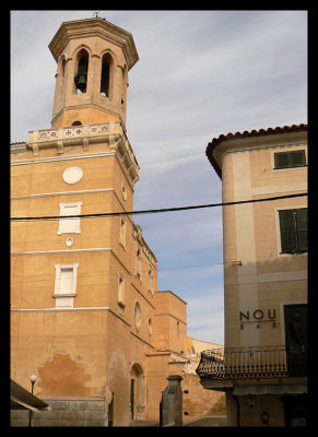 The 18th century church of Santa Maria