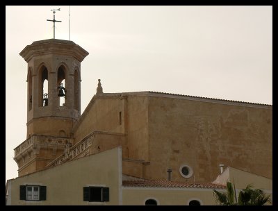 The 18th century church of Santa Maria