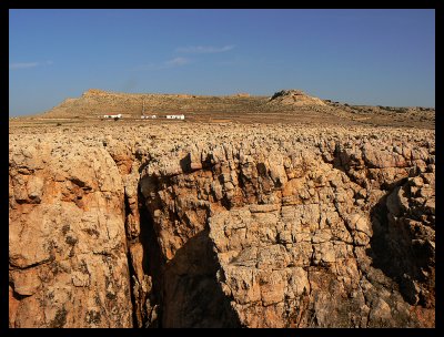 Limestone sea cliffs 