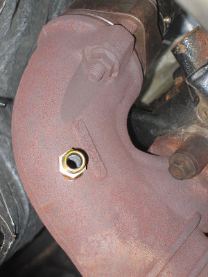 Nut installed.