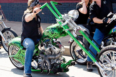 Parade Leader - Randy of East Texas Choppers