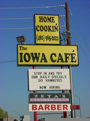 The Iowa Caf Mesa