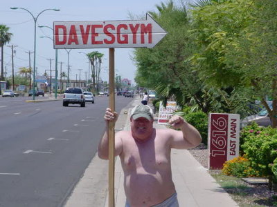Dave II at Dave's Gym