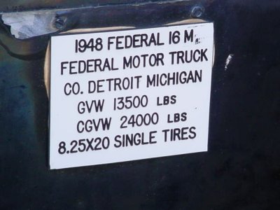 1948 Federal 16 M