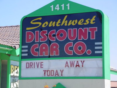 Southwest Disc. CarCompany 480-733-8400