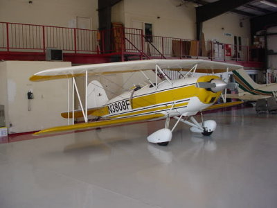 N3808F a biplane is<br>a fixed-wing aircraft