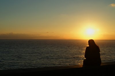 Sunrise over Molokai