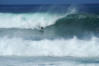 Skimming the waves