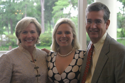 Allison and her very proud parents