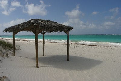 Our practically private beach