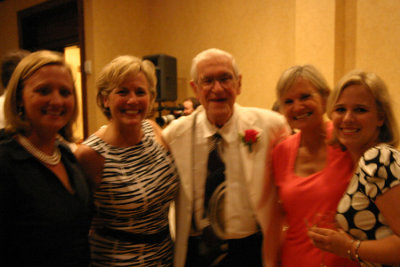Grandad with a few of his girls