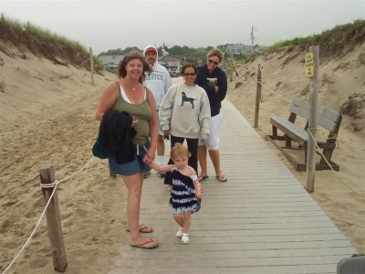 Trip to nauset to see the waves from beryl
