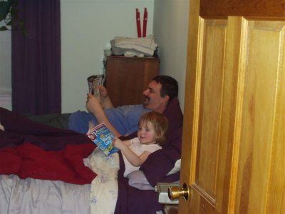 Jess and i are chilling out