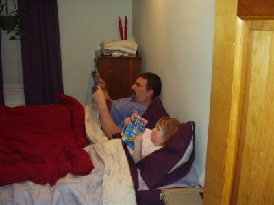Jess and i are chilling out