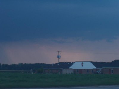 Nasty storm at the NC/VA border store