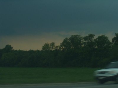 Nasty storm at the NC/VA border store