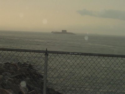 view of the next tunnet outlet from the inlet scenic stop