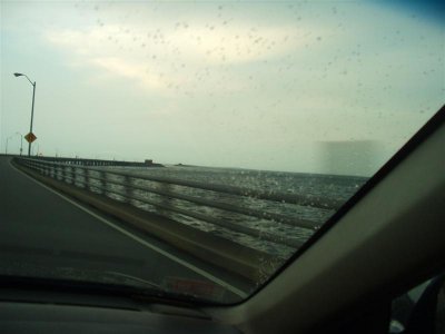 on bridge