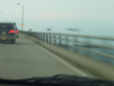 on bridge