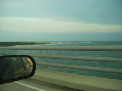 off the final bridge
