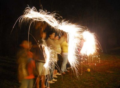 New Year Sparklers