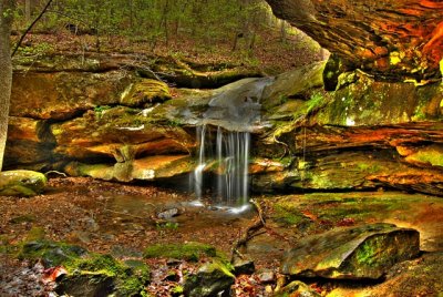 Waterfalls an HDR view