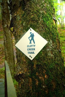 Walking Trail Sign by EJ