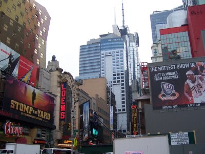 Reuters building in Times Square
